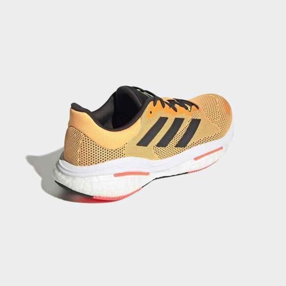Adidas Solarglide 5 GX5470 Men's Flash Orange/Carbon Running Shoes Size 6.5 WP58 - Picture 4 of 7